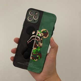 Ốp lưng iphone BAPE x BearBrick 3D