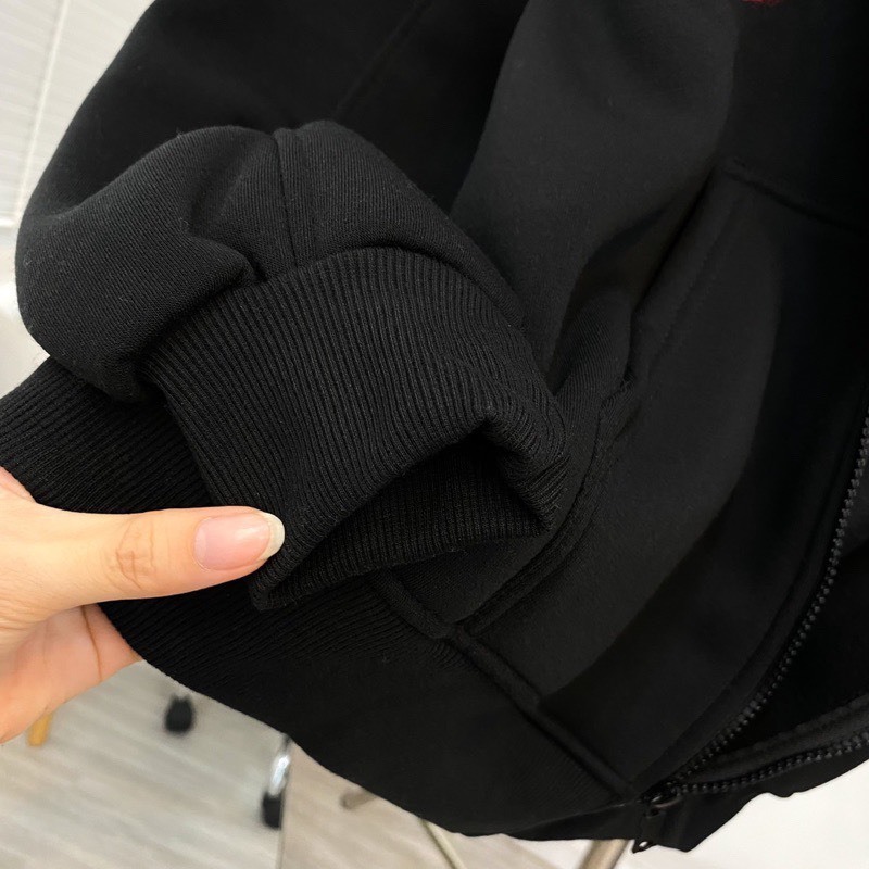 Áo Hoodie Nam Nữ Mỏng Nhẹ Chất Liệu Nỉ Bông In Hình Đôi Môi Siêu HOT TL15