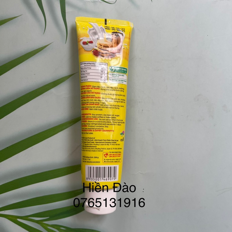 Sữa Đặc Thuần Chay 200 gr