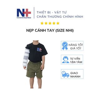 Nẹp cánh tay size nhỏ cho bé, đai nẹp hỗ trợ cố định cánh tay dài, đai nẹp hỗ trợ cánh tay sau chấn thương size nhi