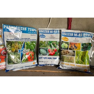 Thuốc trừ bệnh Mancozeb cao cấp gói 1kg bổ sung kẽm & mangan Mancozeb UBL xanh vàng