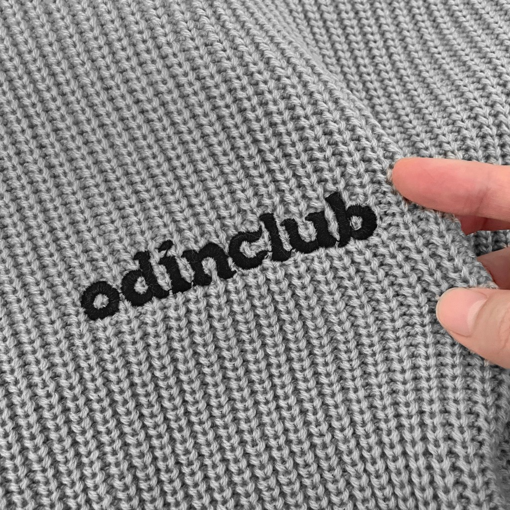 Áo khoác len Control Odin Club, Áo khoác nam nữ unisex form rộng, Local Brand ODIN CLUB