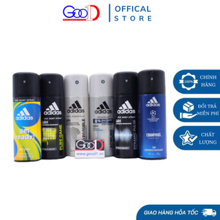 Xịt Khử Mùi Toàn Thân Adidas Nam 150ml