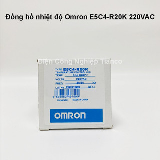 Đồng hồ nhiệt độ E5C4-R20K , E5C4 220V Relay
