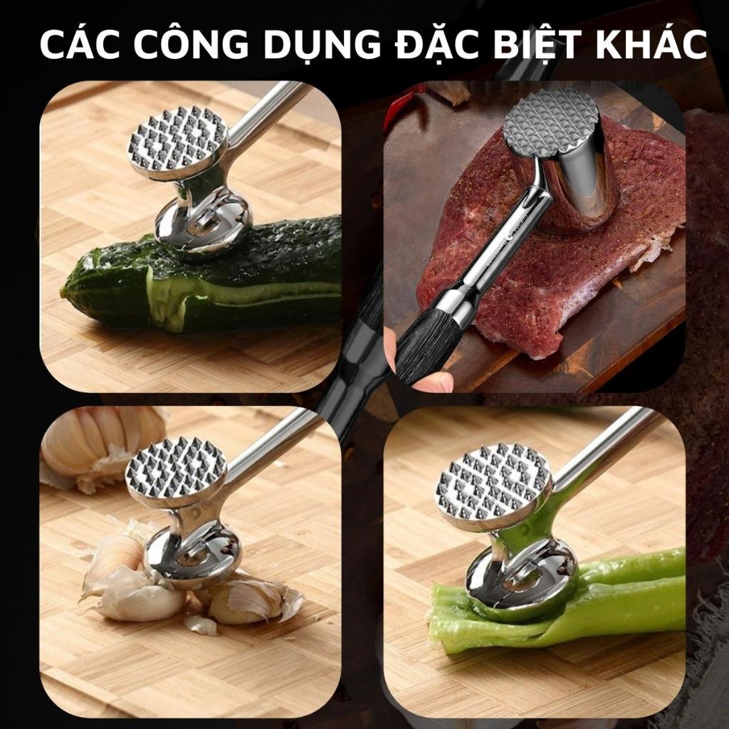 Búa đập thịt, tỏi, gừng, xả ... đa năng DandiHome có lỗ treo tiện lợi, cao cấp-Tiêu chuẩn châu Âu