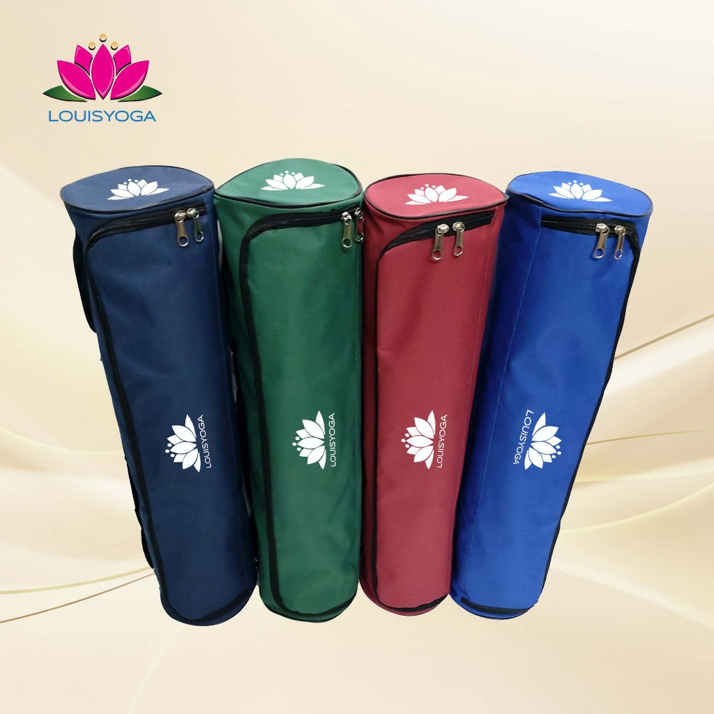 Túi đựng thảm tập Yoga Gym LOUIS TPE 6mm,8mm chống nước,hai lớp cao cấp,khoá mở hai đầu - LOUIS YOGA