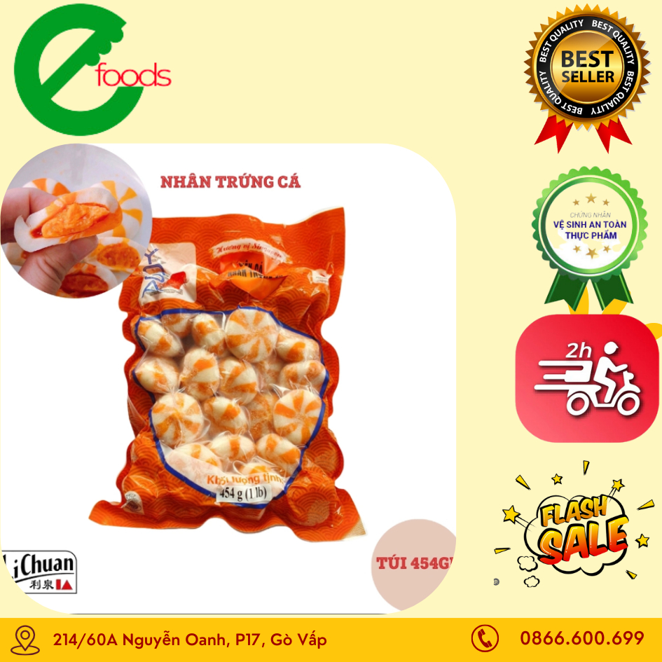 Bánh Bao Nhân Trứng Cá  Hồi oceanria malaysia