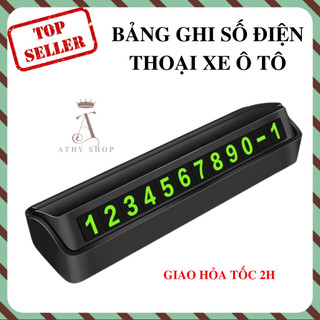 BẢNG SỐ ĐIỆN THOẠI ĐỂ TRÊN Ô TÔ, ghi số điện thoại xe hơi, hộp lưu số đt khi đậu đỗ xe