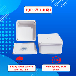 Hộp kỹ thuật 11*11*5 dành cho Camera, Để Dây Điện , Bảo Vệ Camera ,Chống Mưa Gió ở ngoài trời