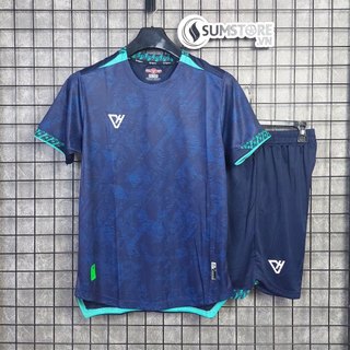 Đồ bóng đá vh wolf xanh đen - áo thể thao cao cấp nam nữ