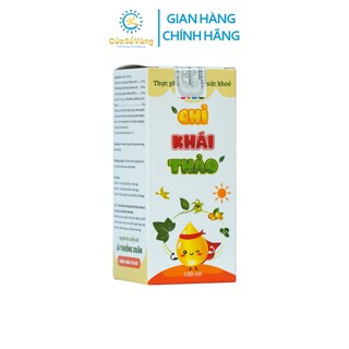 Chỉ Khái Thảo - Hỗ Trợ Giảm Ho, Giảm Đờm Do Viêm Họng, Viêm Phế Quản