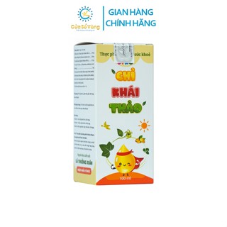 Chỉ Khái Thảo - Hỗ Trợ Giảm Ho, Giảm Đờm Do Viêm Họng, Viêm Phế Quản