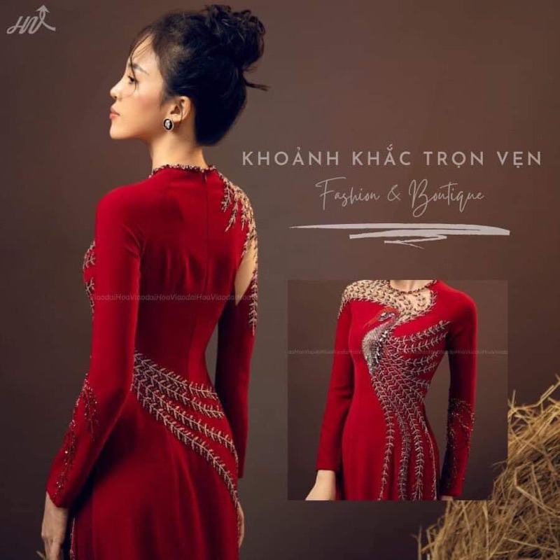 Áo Dài Mẹ Cô Dâu, Áo Dài Bà Sui, Áo Dài Đính Hạt,…