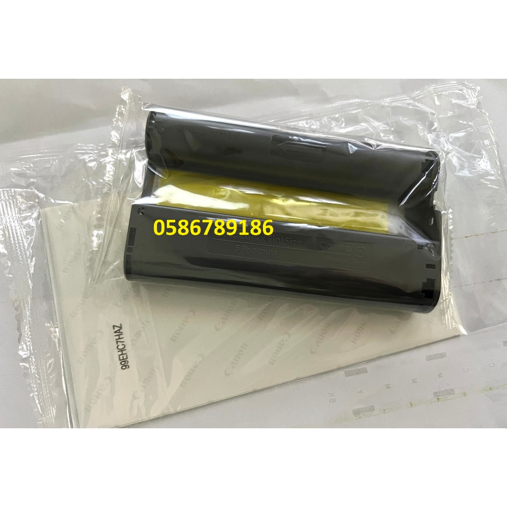 Băng mực và giấy in Canon KP108 sử dụng cho máy in ảnh Canon Selphy CP820, CP910, CP1000, CP1200, CP1300