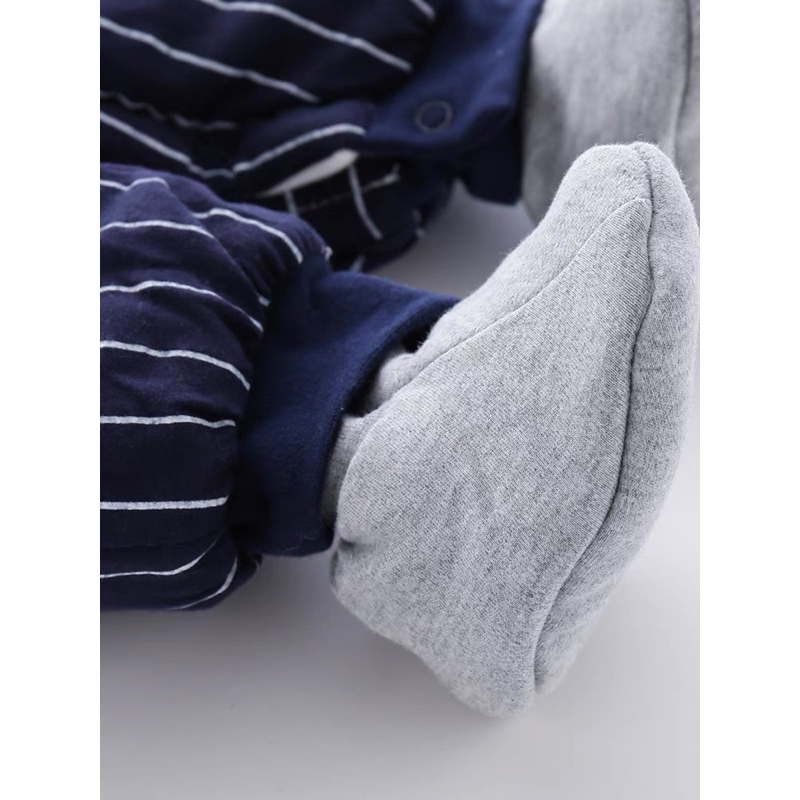 Body ủ tháo rời được mũ và bao chân dày lót nỉ bông mềm mịn cho bé trai bé gái gái Hàng Quảng Châu cao cấp loại 1