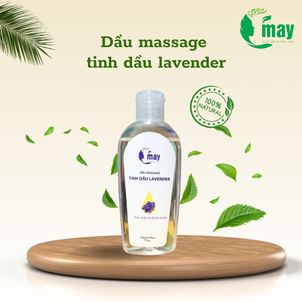 (MẪU DÙNG THỬ) DẦU MASSAGE BODY TINH DẦU LAVENDER – 100ML