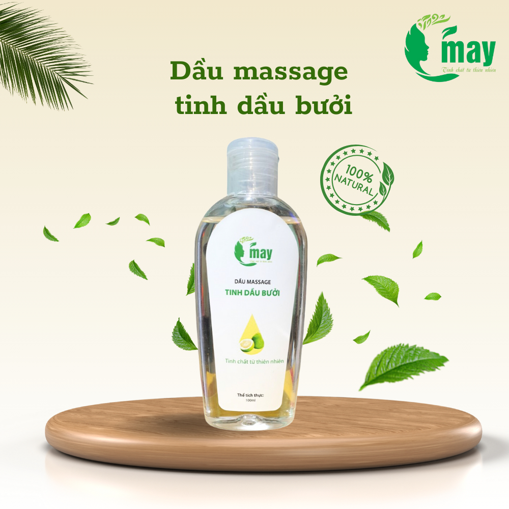DẦU MASSAGE BODY TINH DẦU BƯỞI – 100ML