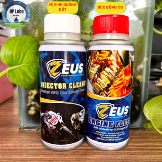 Combo Zeus Súc động cơ + Vệ Sinh Buồng Đốt Xe Máy - Vệ sinh và bảo vệ động cơ xe, tối ưu hiệu quả