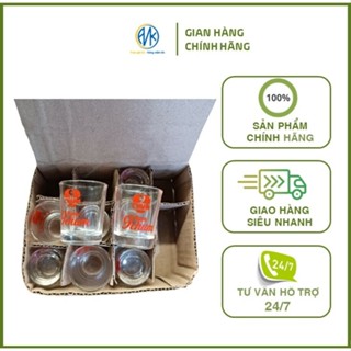 Bộ 12 chén thủy tinh uống rượu 9Chum, đẹp, sang trọng.