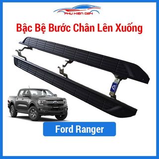 Bậc bệ bước chân, bậc bệ lên xuống xe Ranger 2000-2022 thiết kế chắc chắn giúp bảo vệ thân xe không bị trầy xước