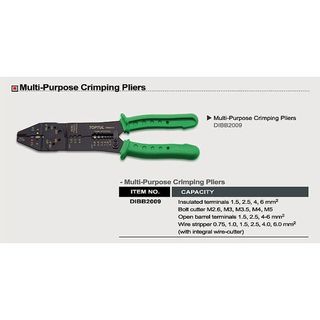 Kềm bấm Code đa năng 9"  Model: DIBB1009