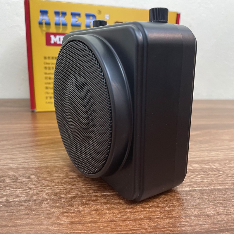 MÁY TRỢ GIẢNG AKER MR2500 MICRO không dây tiếng siêu lớn mic không trùng sóng nhau