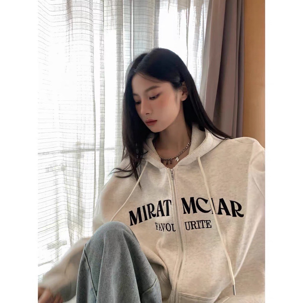 Áo Khoác Hoodie Zip Có Mũ Màu Xám Tiêu Siêu HOT Có Dây Mũ Basic Nam Nữ Mặc Được TL02