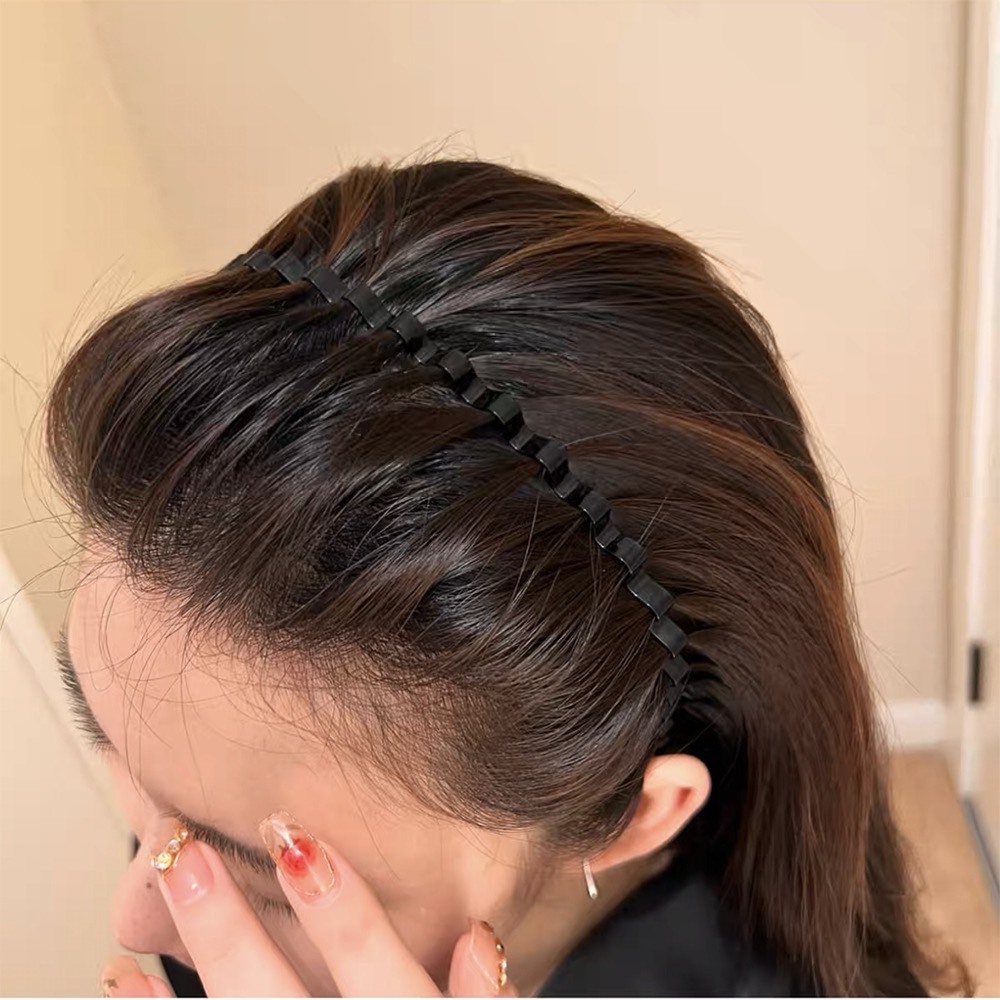 Bờm Tóc Phong Cách Vintage Cài Tóc Hàn Quốc Nhẹ Nhàng Gợn Sóng