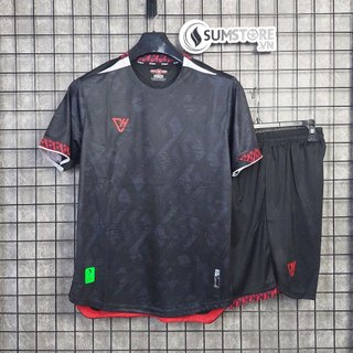 Đồ bóng đá vh wolf đen - áo thể thao cao cấp nam nữ