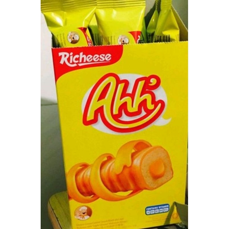 BÁNH XỐP PHÔ MAI AHH' RICHEESE HỘP 90GR