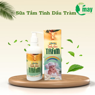 Sữa Tắm Tinh Dầu Tràm Ngăn Ngừa Rôm Sẩy, Sữa Tắm Chống Cảm Lạnh Chai 250ml Tinhdaucomaycosmetics