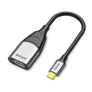 Cáp chuyển đổi Type C sang HDMI và VGA Jasoz hỗ trợ hình ảnh sắc nét cho laptop, máy tính bảng có cổng type C
