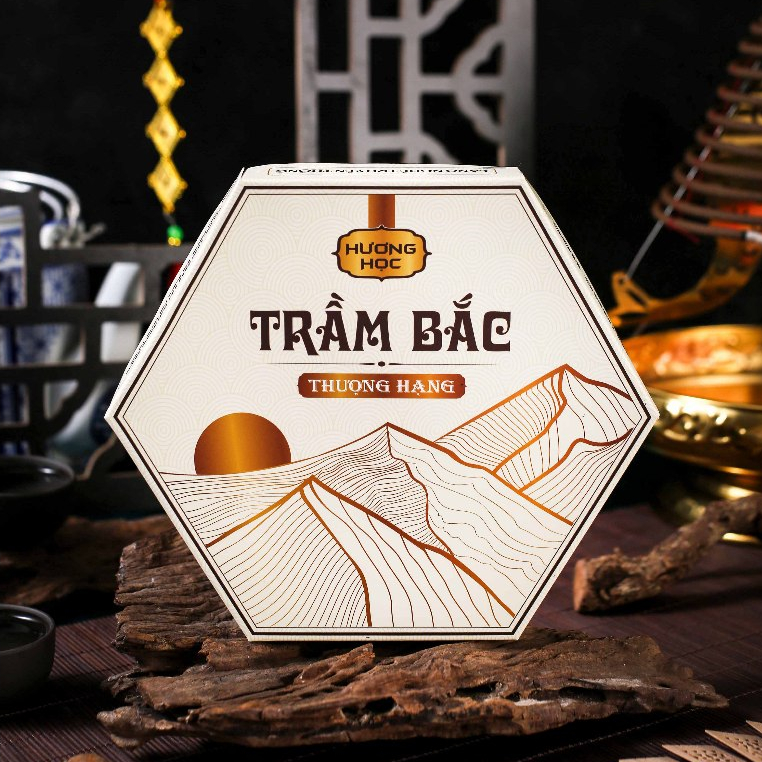 Combo 3 Hộp Nhang Vòng Trầm Bắc Hương Học 5nén/ hộp