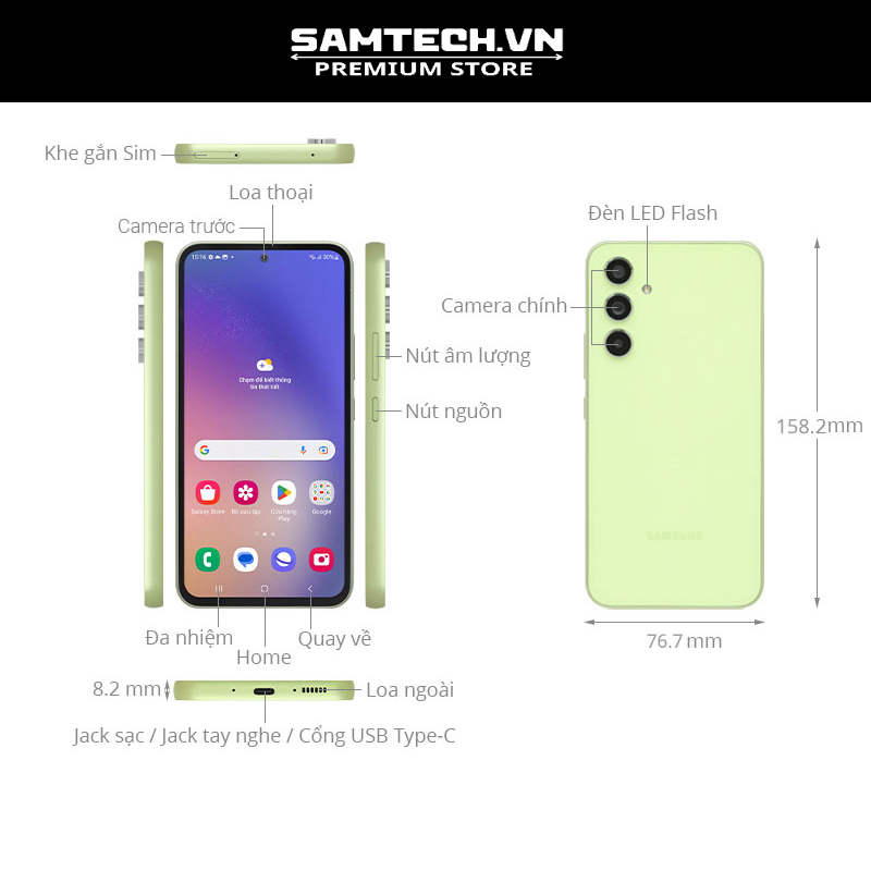 Điện thoại Samsung Galaxy A54 5G - Hàng Chính Hãng