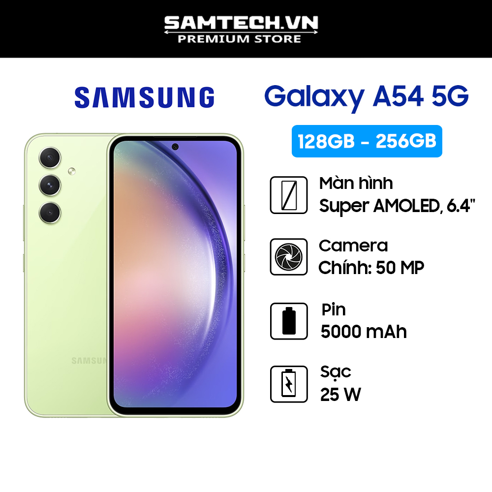 Điện thoại Samsung Galaxy A54 5G - Hàng Chính Hãng
