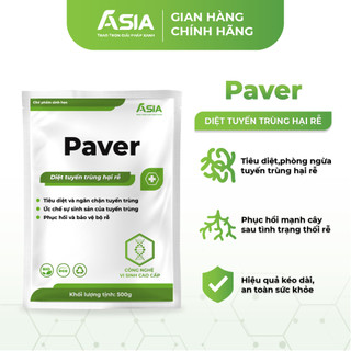 Paver diệt tuyến trùng hại rễ, phục hồi cây suy yếu chế phẩm sinh học 500gram, 1 lít, 1kg asia