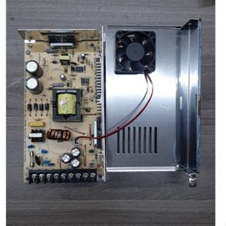 Nguồn trong nhà 5V 60A vỏ nhôm, có quạt tản nhiệt, dùng cho đèn led quảng cáo, led ma trận