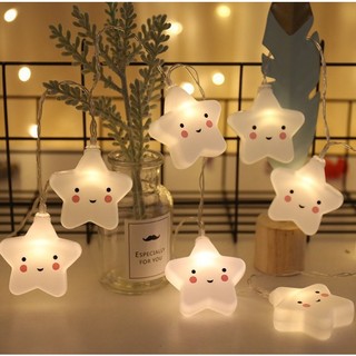Đèn led hình ngôi sao mặt cười