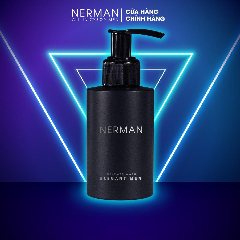 Dung dịch vệ sinh nam giới Nerman Elegant Men 100ml hương nước hoa cao cấp