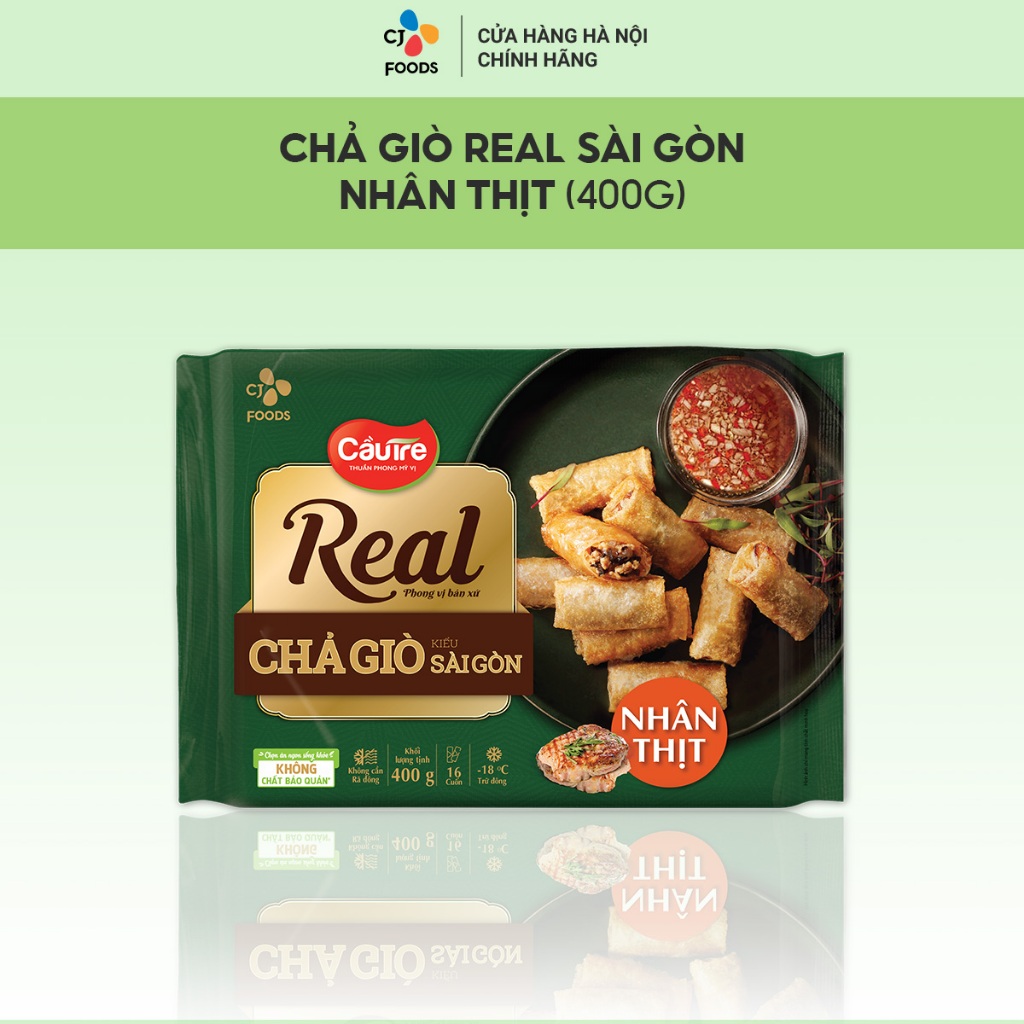 Chả giò Cầu Tre REAL kiểu Sài Gòn 400g
