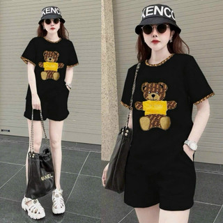 SET  SHORT COTTON THÊU CAO CẤP