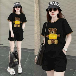 SET  SHORT COTTON THÊU CAO CẤP