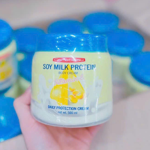 Kem Dưỡng Trắng Da Carebeau Soy Milk Protein 250g