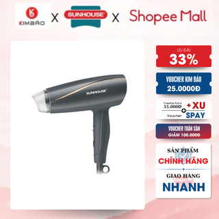 Máy sấy tóc sunhouse shd2306 hoặc shd2308 3 chế độ, bảo hành chính hãng toàn quốc 12 tháng