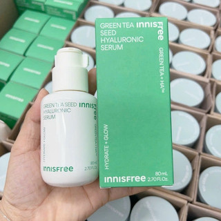 Tinh Chất Dưỡng Phục Hồi Da Hạt Trà Xanh Innisfree Green Tea Seed Hyaluronic Serum 80ml