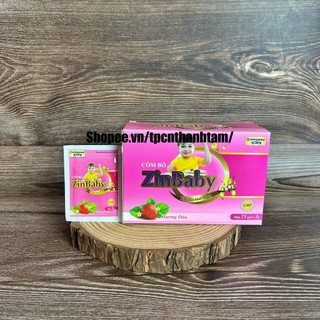 Cốm ăn ngon cho bé ZINBABY tăn cường sức đề kháng, hỗ trợ hệ tiêu hóa-Hộp  25 gói