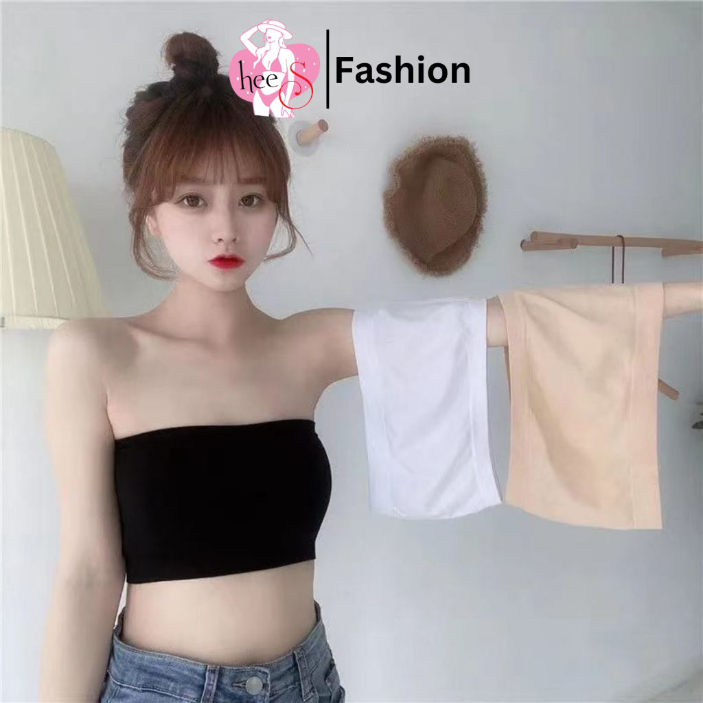 Áo Lót Nữ Không Dây Cotton Học Sinh Co Giãn Mền Mịn HeeS0123