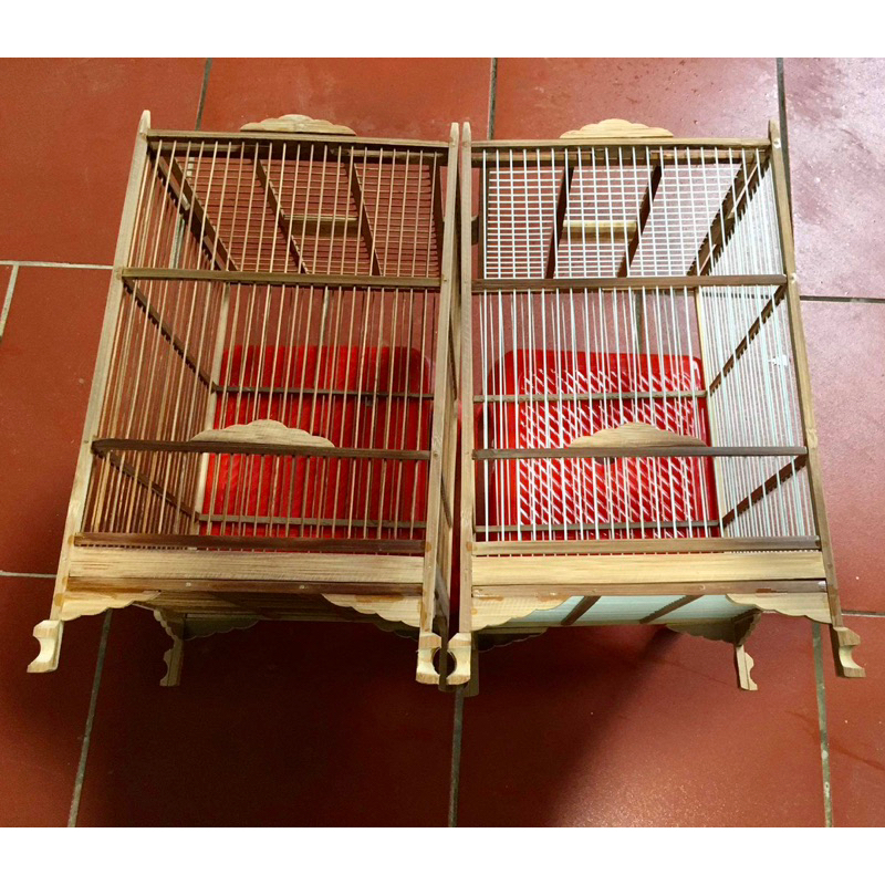 Khung lồng hút mật, khung lồng khuyên, ốc mít tự ráp chất liệu trúc cửa lá đề