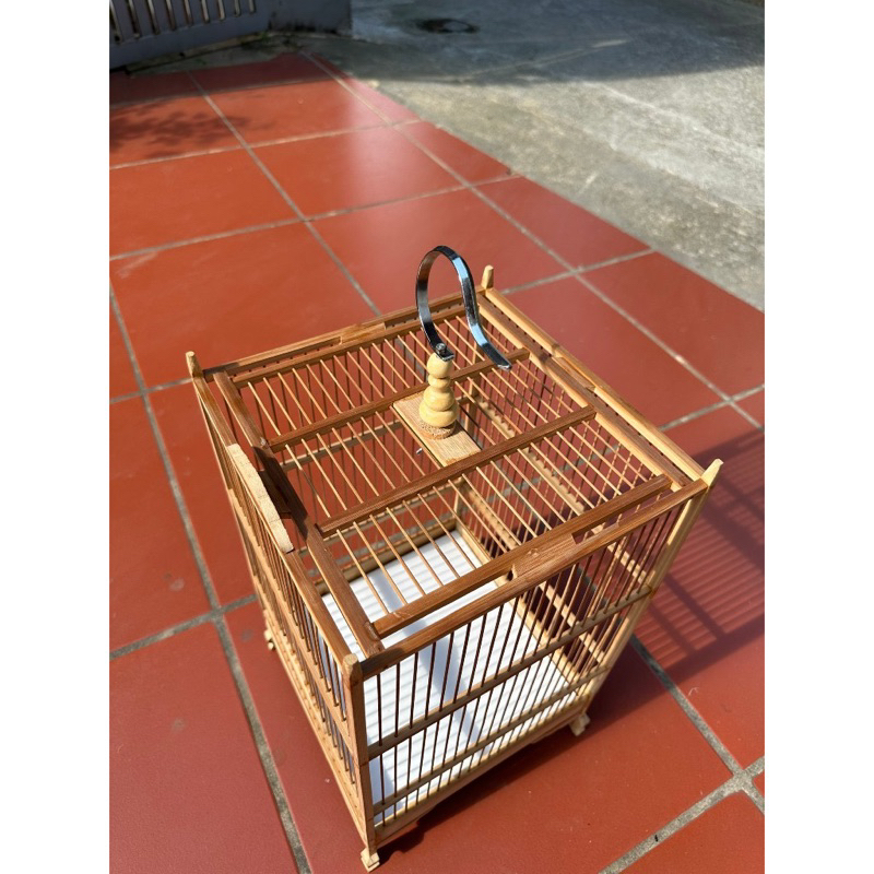 Khung lồng hút mật, khung lồng khuyên, ốc mít tự ráp chất liệu trúc cửa lá đề