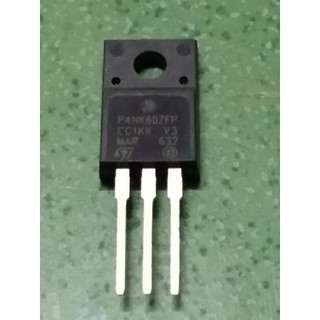 1 MOSFET P4NK60ZFP